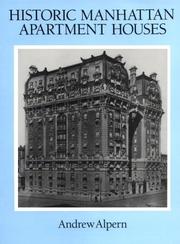 Cover of: Historic Manhattan apartment houses