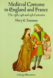 Cover of: Medieval costume in England and France