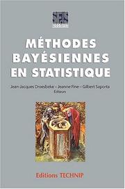 Cover of: Methodes bayesiennes en statistique