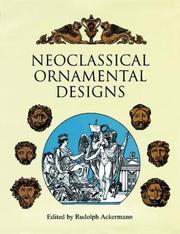 Cover of: Neoclassical ornamental designs
