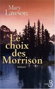 Cover of: Le Choix des Morrison