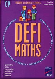 Cover of: Défimaths, CP