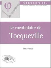Cover of: Tocqueville