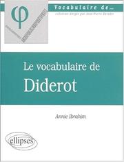 Le vocabulaire de diderot by Ibrahim