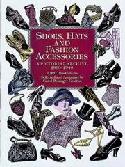 Cover of: Shoes, hats and fashion accessories
