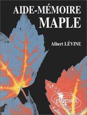 Cover of: Aide-mémoire Maple