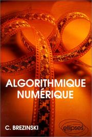 Cover of: Algorithmique numérique