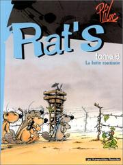 Cover of: Rat's, tome 6  by Ptiluc
