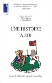 Cover of: Une histoire Ã  soi