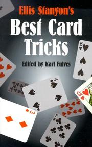 Cover of: Ellis Stanyon's Best Card Tricks by Karl Fulves