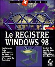 Cover of: Le registre Windows 98