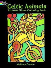 Cover of: Celtic Animals Stained Glass Coloring Book