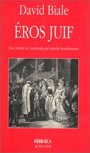 Cover of: Eros juif