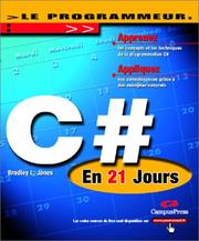 Cover of: Le Programmeur : C# en 21 jours