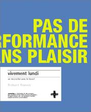 Cover of: Vivement lundi