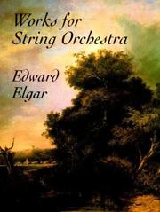 Cover of: Works for String Orchestra