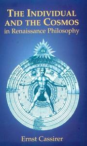 Individuum und Kosmos in der Philosophie der Renaissance by Ernst Cassirer