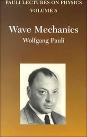 Cover of: Wave mechanics
