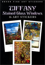 Cover of: Tiffany Stained Glass Windows: 16 Art Stickers (Fine Art Stickers)