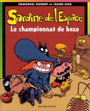 Cover of: Sardine de l'espace, tome 5 : Le Championnat de boxe