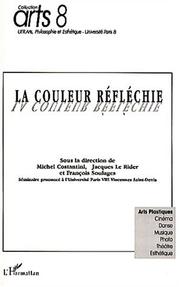Cover of: La couleur reflechie (nø8)