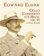 Cover of: Cello Concerto in E Minor in Full Score