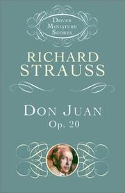 Cover of: Don Juan, Op. 20