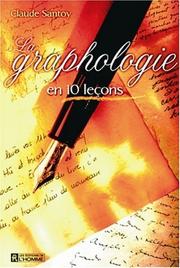 Cover of: La Graphologie en 10 leçons