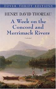 A week on the Concord and Merrimack rivers