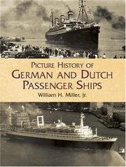 Cover of: Picture History of German and Dutch Passenger Ships
