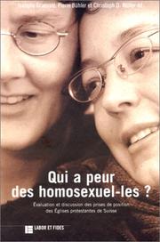 Qui a peur des homosexuel-les? by Isabelle Graesslé, Pierre Bühler, Christophe D. Müller