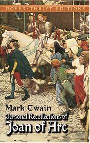 Personal recollections of Joan of Arc