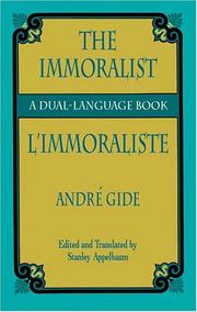 Cover of: L'immoraliste
