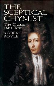Cover of: The Sceptical Chymist (Chemistry)