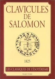 Cover of: Clavicules de Salomon, 1825