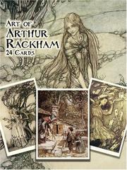Cover of: Art of Arthur Rackham: 24 Cards