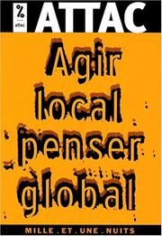 Cover of: Agir local, penser global ned