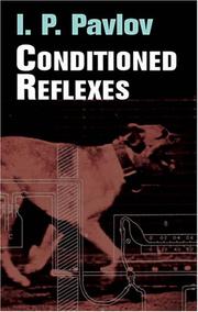 Conditioned reflexes by I. P. Pavlov