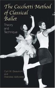 Cover of: The Cecchetti Method of Classical Ballet: Theory and Technique