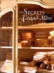 Cover of: Les Secrets de Grand-Mère
