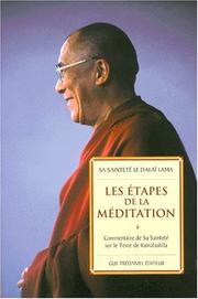 Cover of: Les étapes de la méditation: Commentaire sur le texte de Kamalashîla