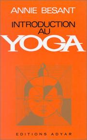 Cover of: Introduction au yoga