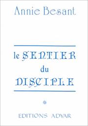 Cover of: Le sentier du disciple