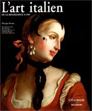 Cover of: L'Art italien, de la Renaissance à 1905