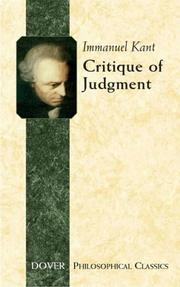 Critique of judgment