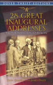Cover of: 28 great inaugural addresses