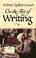 Cover of: On the art of writing