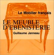 Cover of: Le Meuble d'ébénisterie