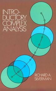 Cover of: Introductory Complex Analysis by Richard A. Silverman
