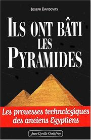 Cover of: Ils ont bâti les pyramides